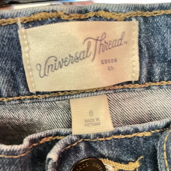 Universal Thread Goods co. denim midi skirt - Picture 2 of 4